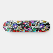 Dolle Groenten en Fruit Graffiti Persoonlijk Skateboard (Horizontaal)