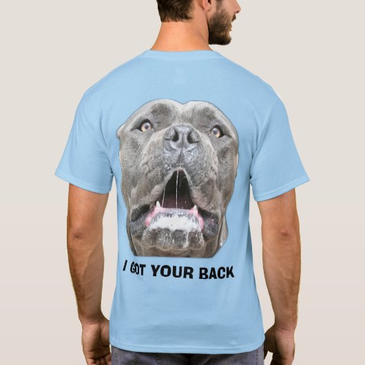 Dolle Hond Cane Corso Mastiff Tshirt (Achterkant)