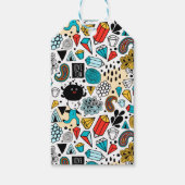 Dolle hoofd cadeaulabel (Voorkant)