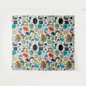 Dolle hoofd wandkleed (Voorkant (horizontaal))