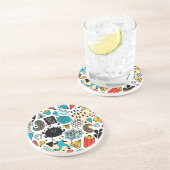 Dolle hoofd zandsteen onderzetter (Zijkant)