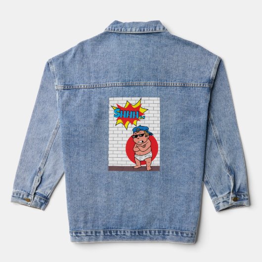 dolle jongen denim jacket (Achterkant)