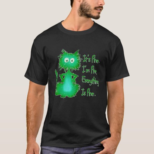 Dolle Kat Alles Is Goed T-shirt (Voorkant)