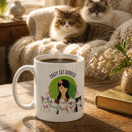 Dolle Kat Goddess Fun Koffiemok