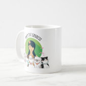 Dolle Kat Goddess Fun Koffiemok (Voorkant links)