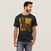 Dolle kat kunstwerk kitten grap 1 t-shirt (Voorkant volledig)