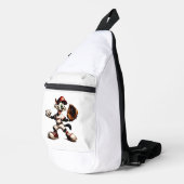 Dolle Kattehonkbalpitcher Wint Op Sling Bag (Rechterhoek)