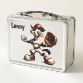 Dolle Kattenhonkbalpitcher Gepersonaliseerd (Achterkant)