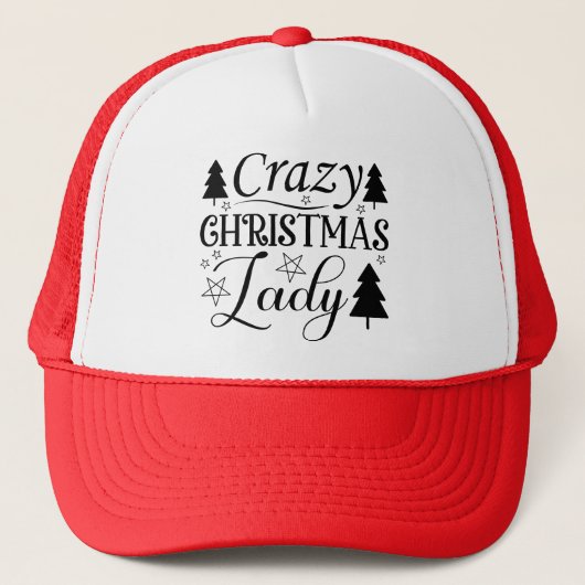 Dolle Kerst Dame-45322 Trucker Pet (Voorkant)