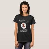 Dolle Kip Grappig Sarcasme Dolle Dagen T-shirt (Voorkant volledig)