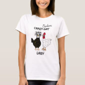 Dolle Kippen Dame Humor T-shirt (Voorkant)