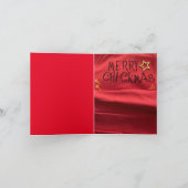 Dolle Kippen Dame Kerstkaart Prettig CHICKkerstfee Kaart (Binnen)