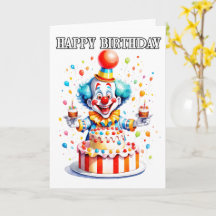 Dolle Kleine Verjaardagsfeest Clown