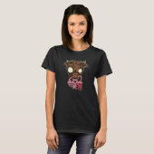 Dolle Koe Koel Horror Grap Sarcasme Dier T-shirt (Voorkant volledig)