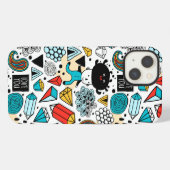 Dolle kop iPhone hoesje (Achterkant horizontaal)