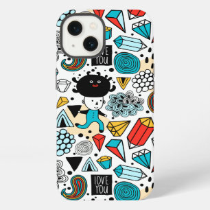 Dolle kop iPhone 13 hoesje