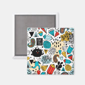 Dolle kop magneet (Voorkant / Achterkant)