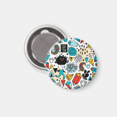 Dolle kop magneet (Voorkant / Achterkant)