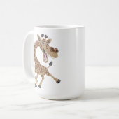 Dolle Lachende Giraf Koffiemok (Voorkant links)