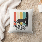 Dolle Lapjeskat Vrouw Retro Kattendesign_1 Kussen (Deken)