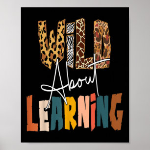Dolle Leerleraar Byck Terug naar School Lesgeven Poster