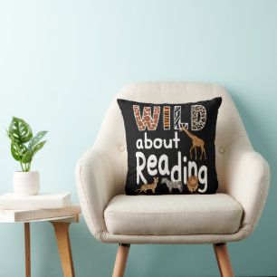 Dolle Lezers Dierentuin Dieren Cute Boek Liefhebbe Kussen