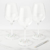 Dolle Lichtjes Wijnglas Labels (Set)