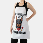 Dolle liefde dobermann hond rode harten_1 schort (Insitu)
