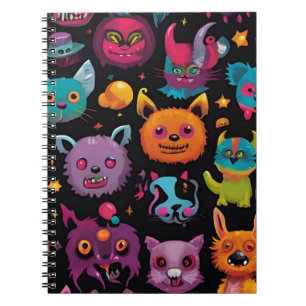 Dolle monster notitieboek