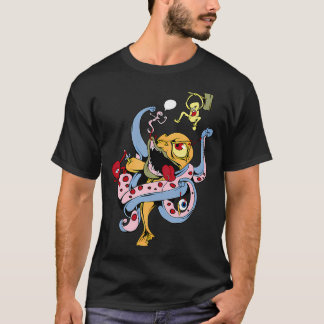 Dolle Monster Vis Cartoon T-shirt