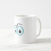 dolle ogen koffiemok (Voorkant rechts)