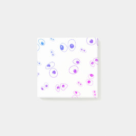 Dolle ogen tekenen, eenvoudig, dwaas en leuk post-it® notes