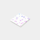 Dolle ogen tekenen, eenvoudig, dwaas en leuk post-it® notes (Schuin)