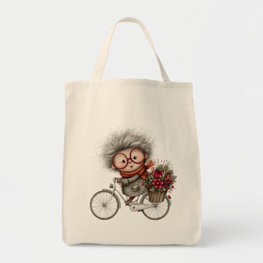 Dolle oma tote bag (Voorkant)