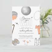 Dolle Oma's Bachelorette Weekend Feest Kaart (Staand voorkant)