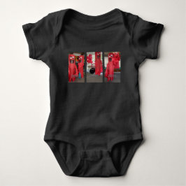 Dolle Opblaasbare Buis Mannen Grappige Baby Body Romper