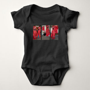 Dolle Opblaasbare Buis Mannen Grappige Baby Body Romper