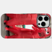 Dolle Opblaasbare Buis Mannen Grappige iPhone Hoes (Achterkant (horizontaal))