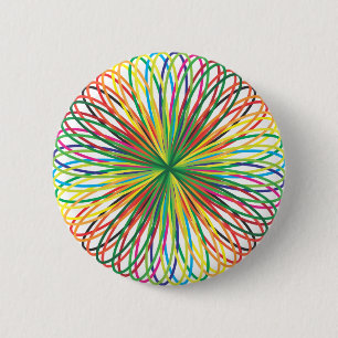 Dolle Paardenbloem Ronde Button 5,7 Cm