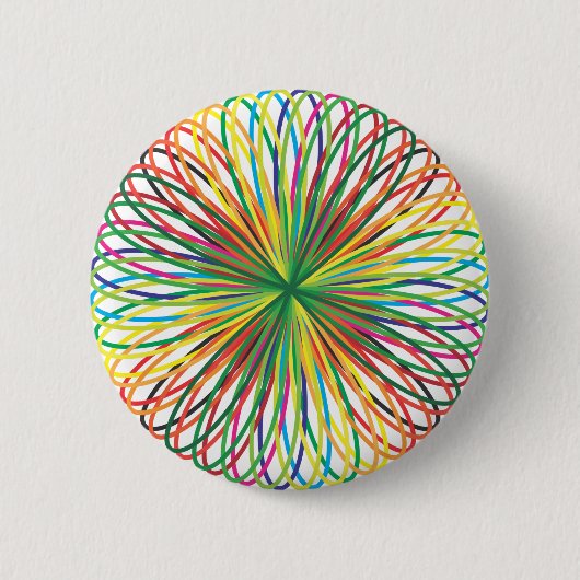 Dolle Paardenbloem Ronde Button 5,7 Cm (Voorkant)