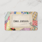 Dolle Patchwork Dekbed Design Visitekaartje (Voorkant)