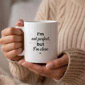 Dolle Perfecte Koffiemok Quote