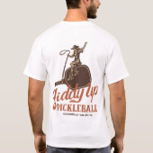 Dolle Pickleball T-shirt (Achterkant)