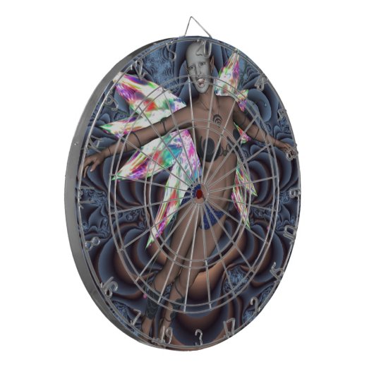 Dolle pixie dartbord (Voorkant Links)