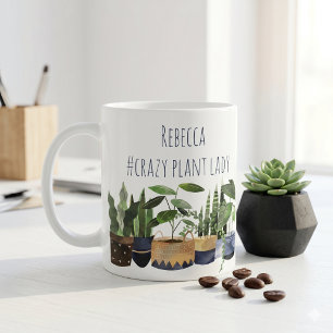 Dolle Plantendame Potplant & Cactus  Koffiemok