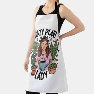 Dolle Plantendame Schort