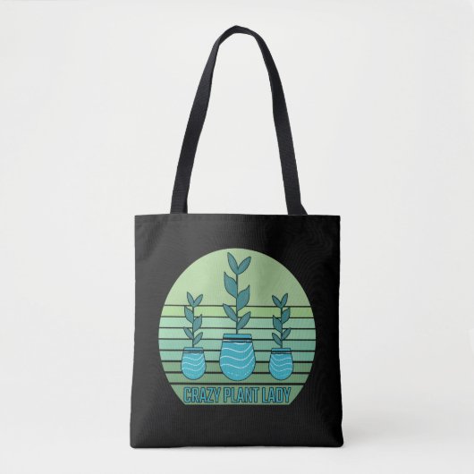 Dolle Plantenvrouw Tote Bag (Voorkant)