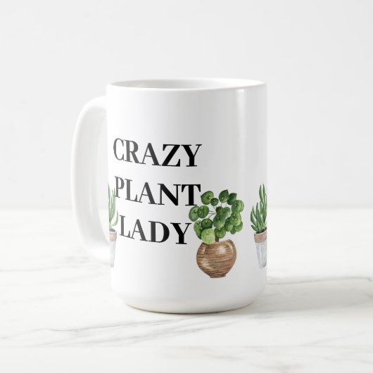 Dolle Plantvrouw Koffiemok (Voorkant links)