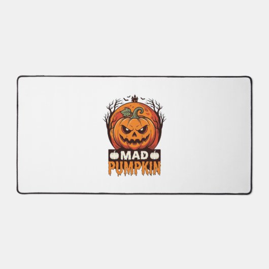 Dolle Pompoen Halloween Vintage Gravure Design_1 Bureaumat (Voorkant)