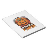 Dolle Pompoen Halloween Vintage Gravure Design_1 Notitieblok (Schuin)